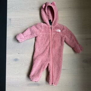 The North Face Pink Campshire One-Piece size 3-6 months